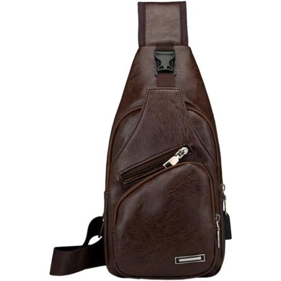 Sling Bag Crossbody Backpack for Travel Coffee010